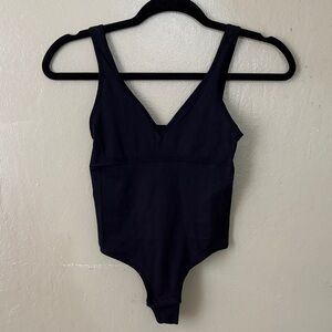 Black Underclothes Compression Bodysuit